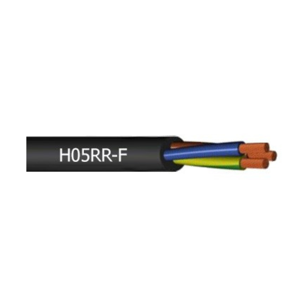 Kabelis gumijas izolācijā H05RR-F 3x2.5 mm2