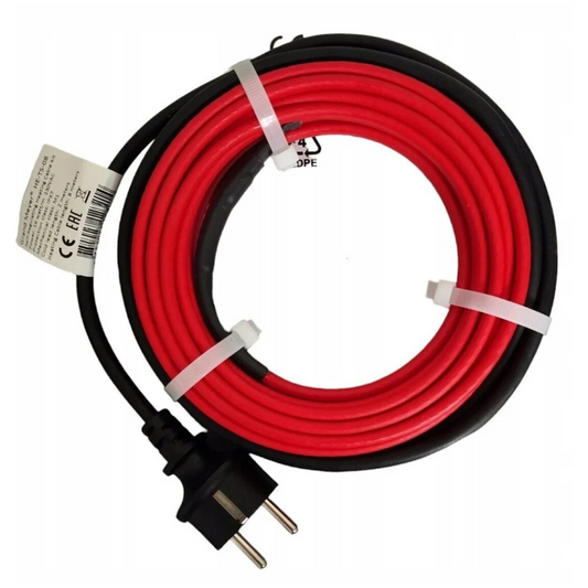 Pašregulējošs apsildes kabelis / Pretapledojuma sistēma caurulēm HE-TS, 8m, 128W, Grand Meyer