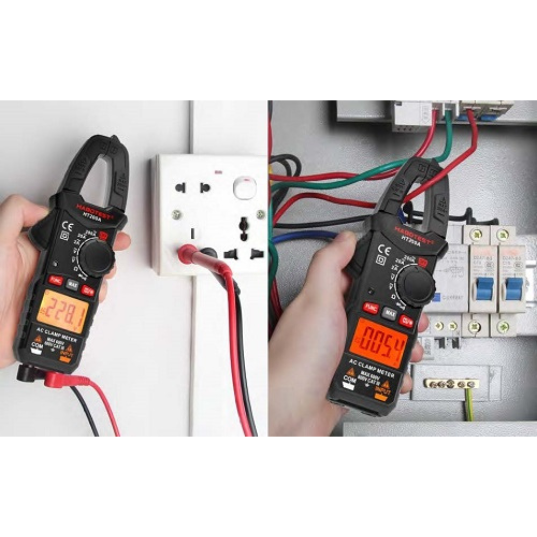 Strāvas mērīšanas knaibles, AC600V/200A, DC600V, HT200A, HABOTEST