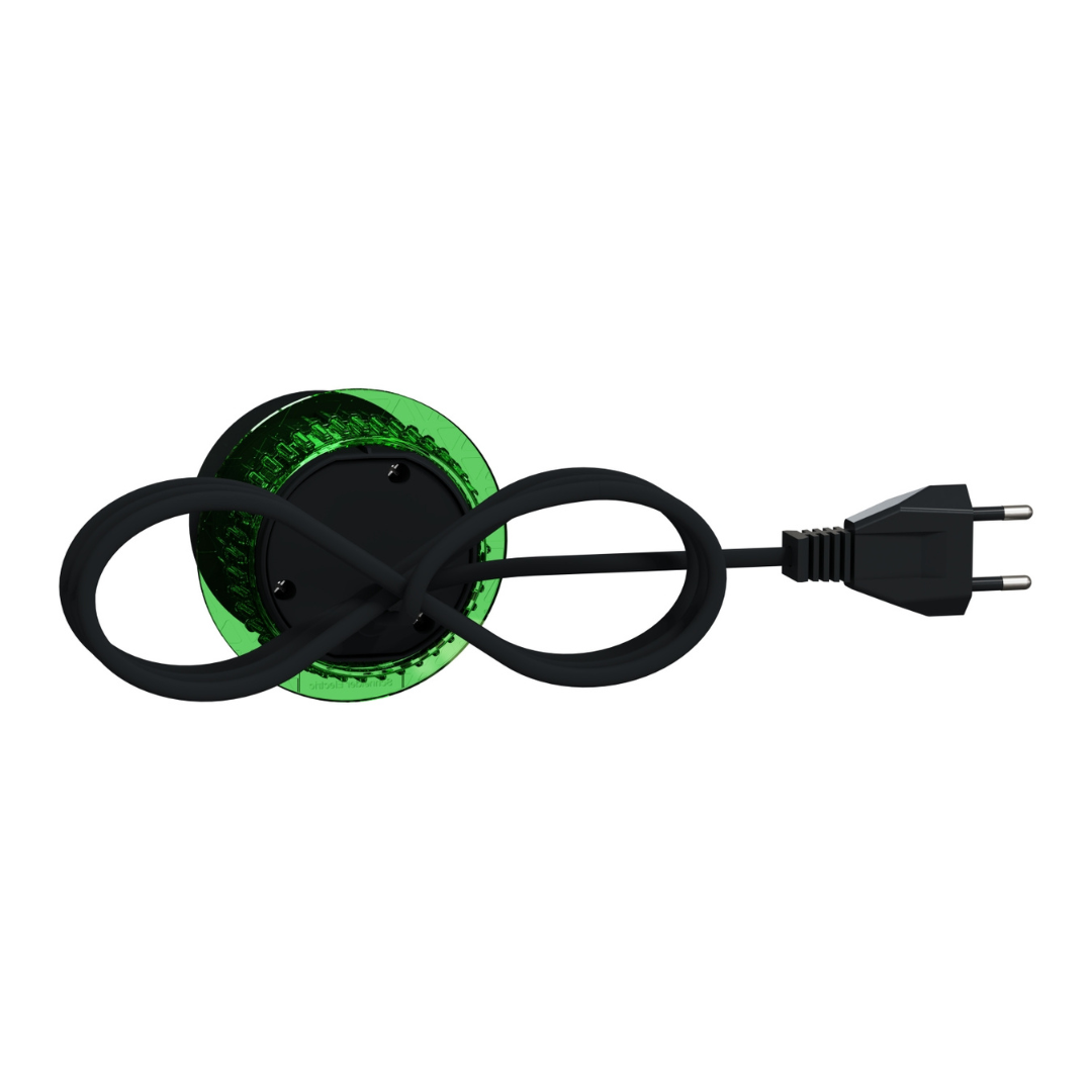 Galdā iebuvējams USB lādētājs (60 mm caurumā), antracīts, 3.1A, Type A + Type C, INS44009, Unica sistēma+, Schneider Electric