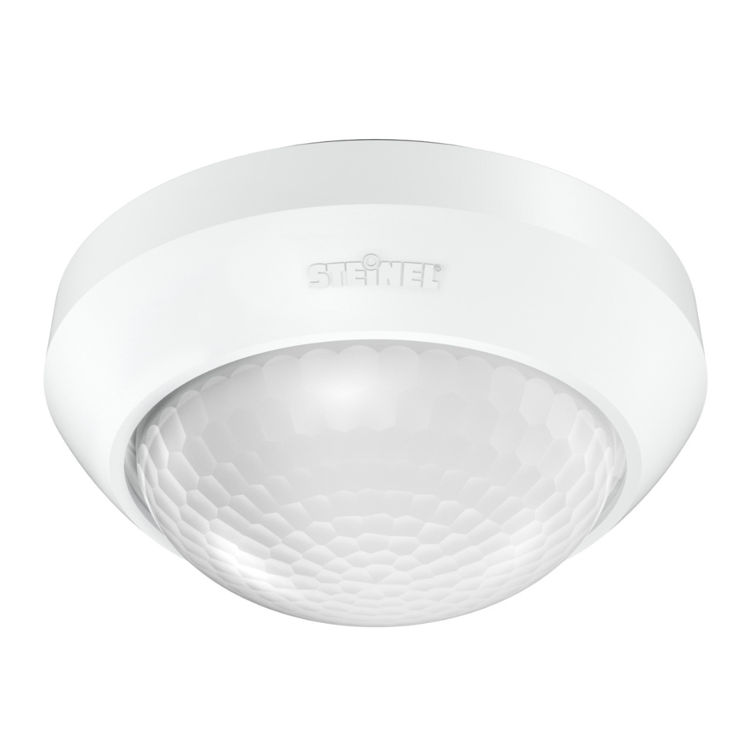 Kustības sensors IS 2360-3, griestu, 2000W, 12m, 360gr., IP54, balts, STEINEL