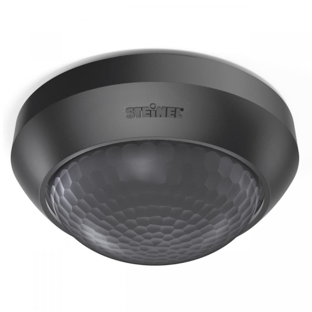 Kustības sensors IS 2360-3, griestu, 2000W, 12m, 360gr., IP54, melns, STEINEL