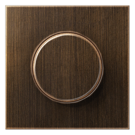 Metāliskā virsma gaismas regulātoram, antīkais misiņš, LS990