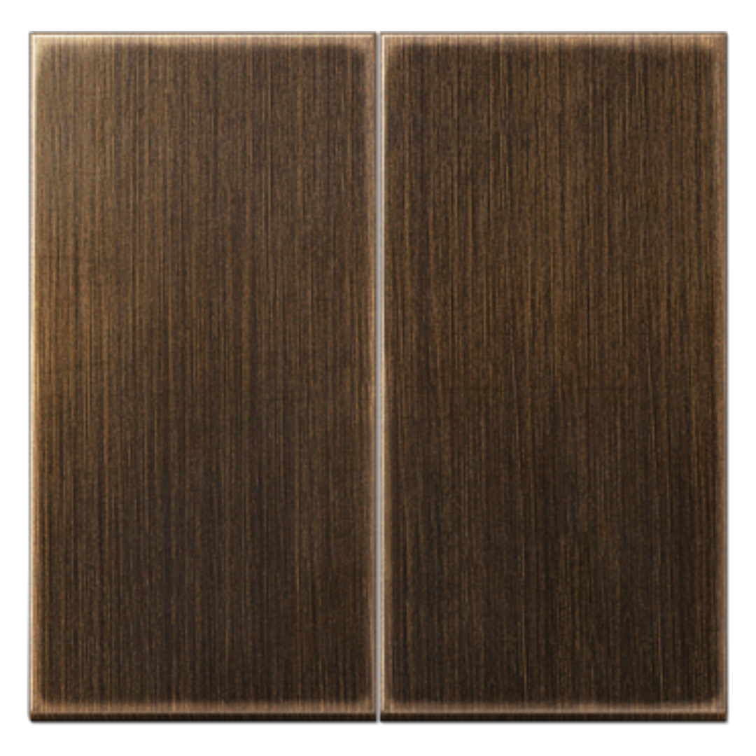 Metāliskais Dubultais taustiņš, antīkais misiņš, LS990