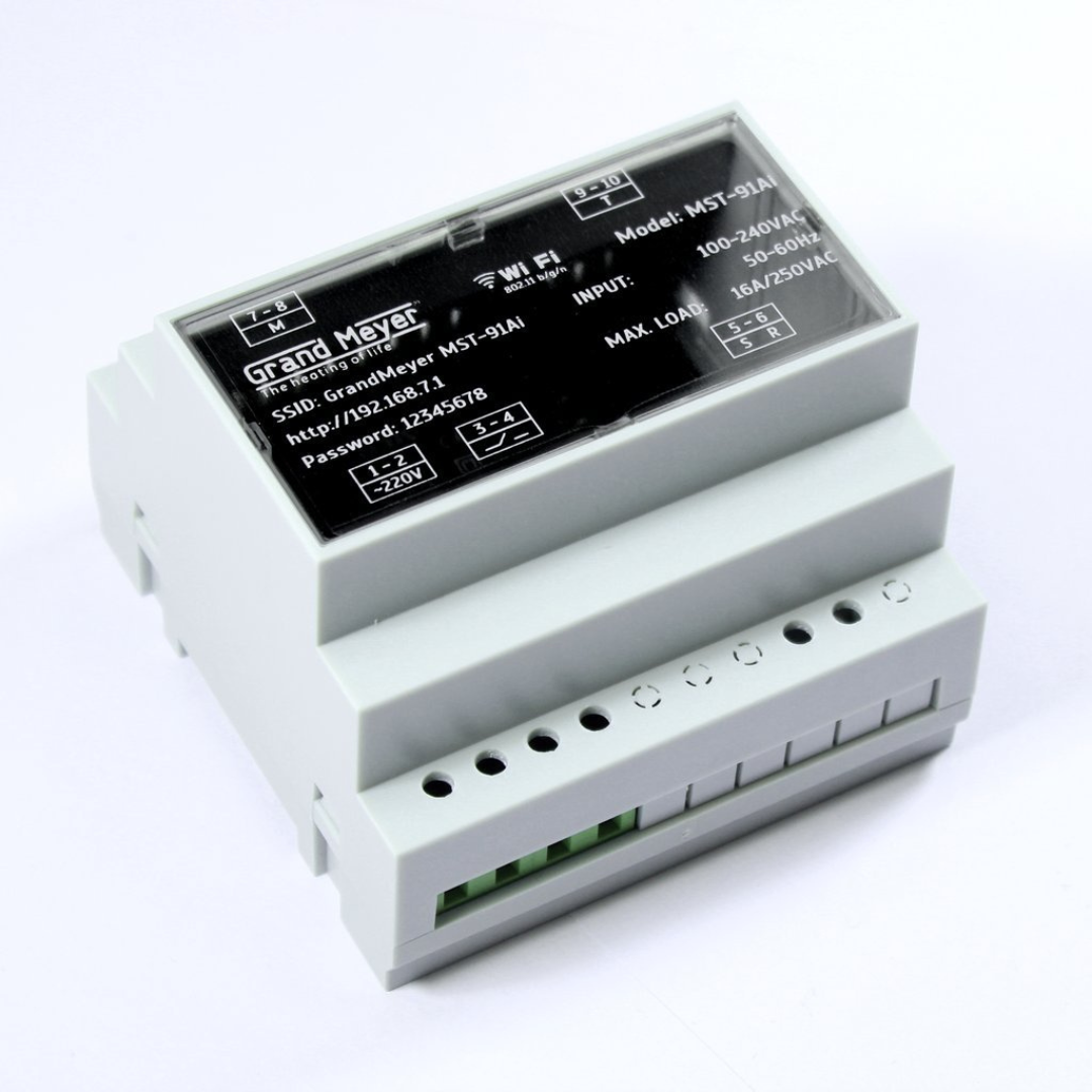 Termoregulators - Meteostacija MST-91Ai ar Wi-Fi vadību, efektīga sniega atkausēšana, Grand Meyer