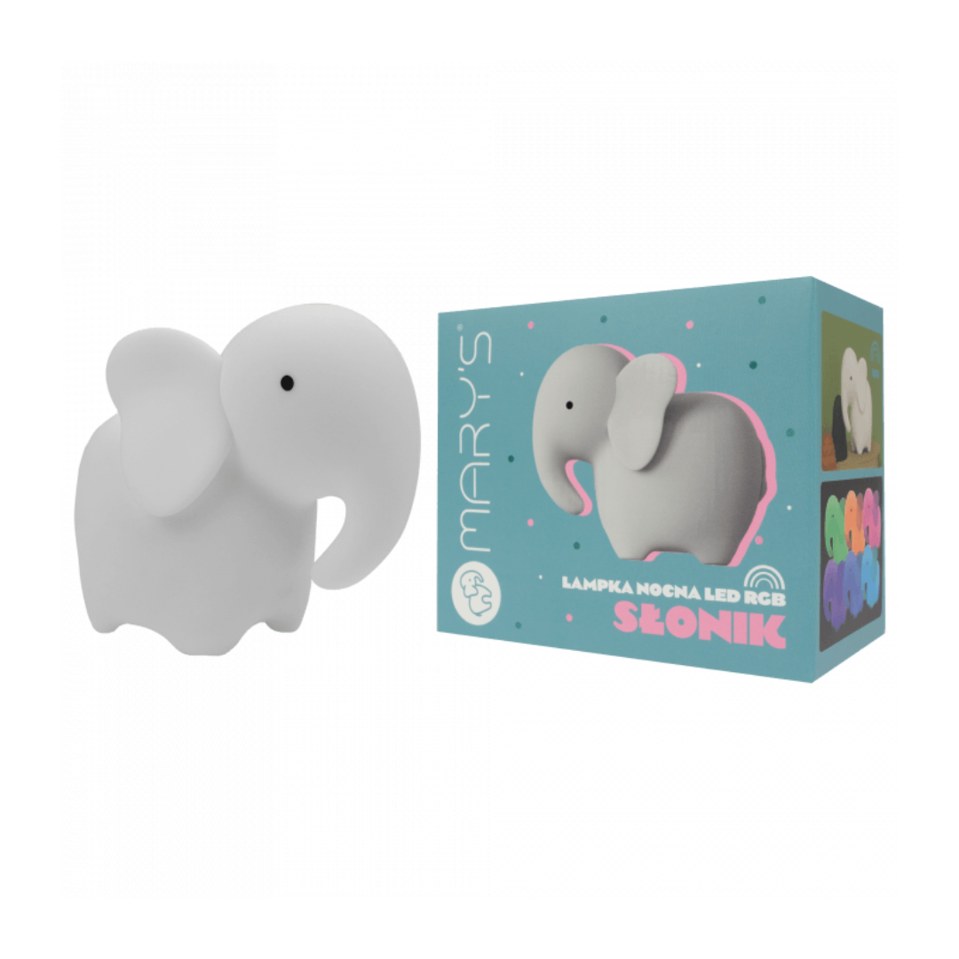 MARY'S LED nakts lampa / galda lampa, uzladējama USB, RGB režīms ar pulti, Ecolight