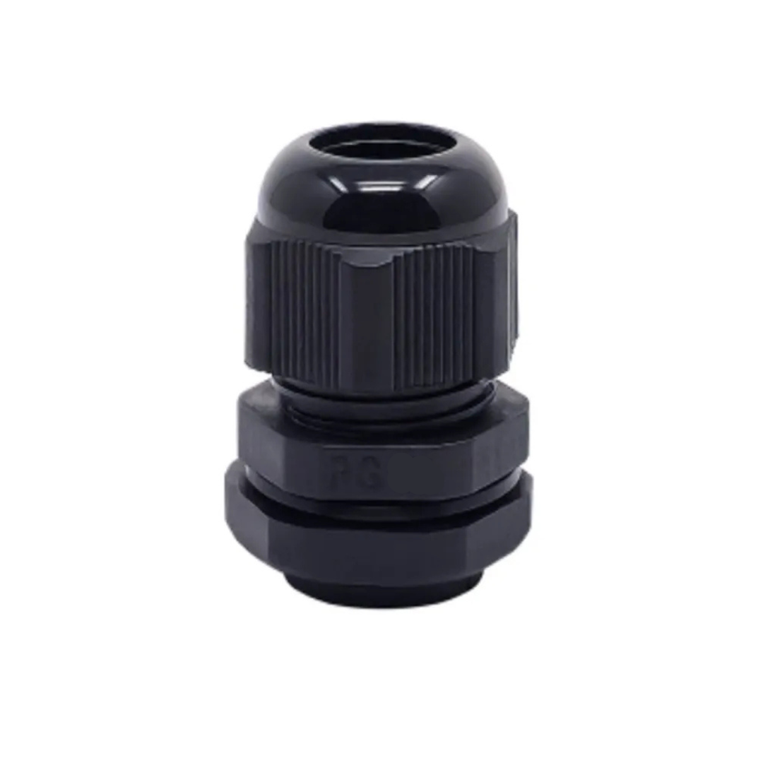 Kabeļu ievads melns PG9, IP68, 4-8mm, Vexen