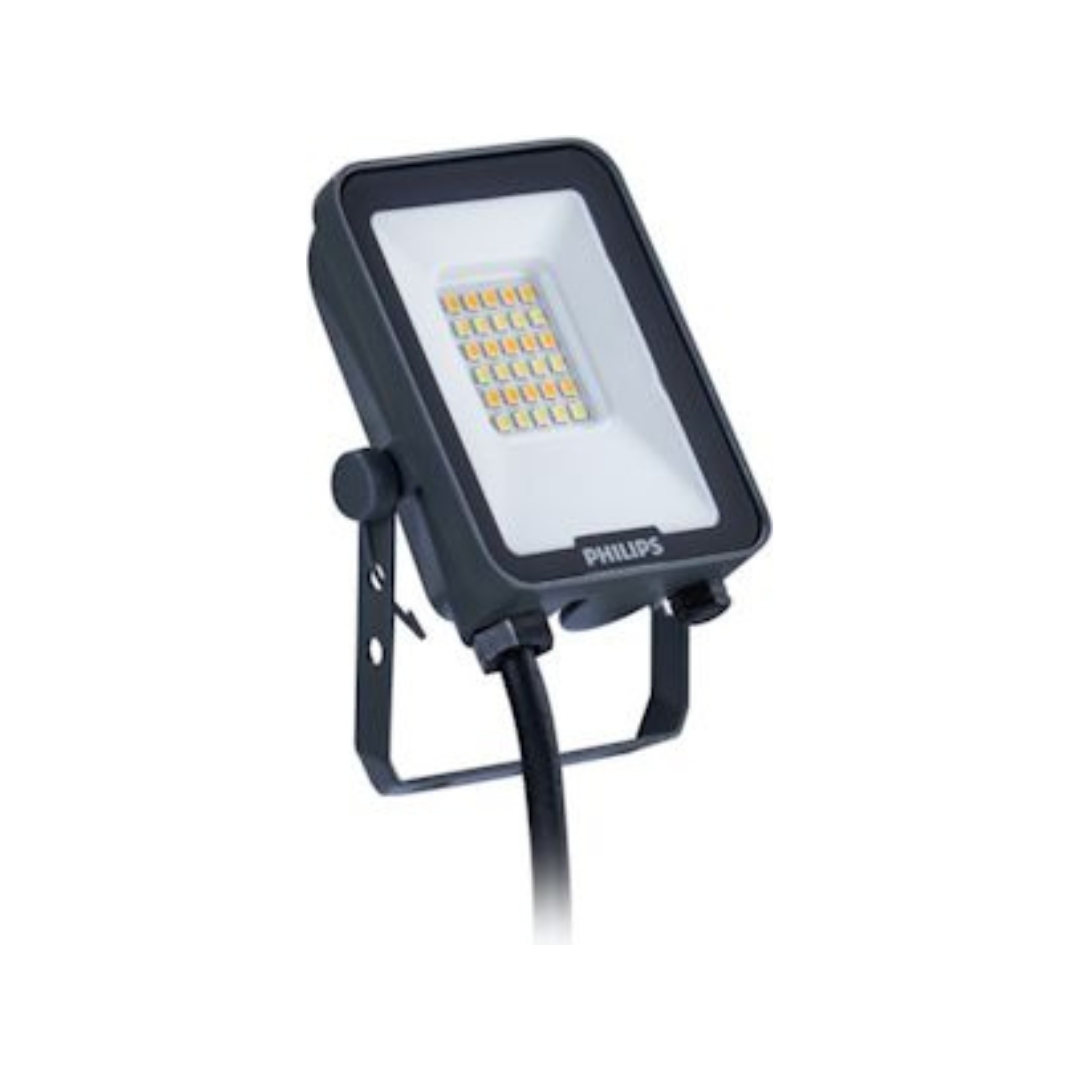 LED Prožektors BVP167, melns, 10W, 1100-1200lm, 3000K/4000K/6500K, Symmetrical Ledinaire, PHILIPS