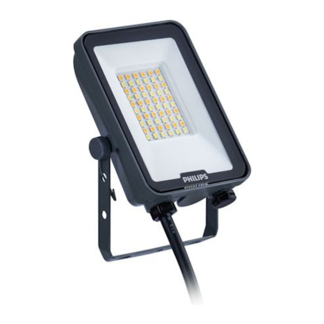 LED Prožektors BVP167, melns, 20W, 2200-2400lm, 3000K/4000K/6500K, Symmetrical Ledinaire, PHILIPS