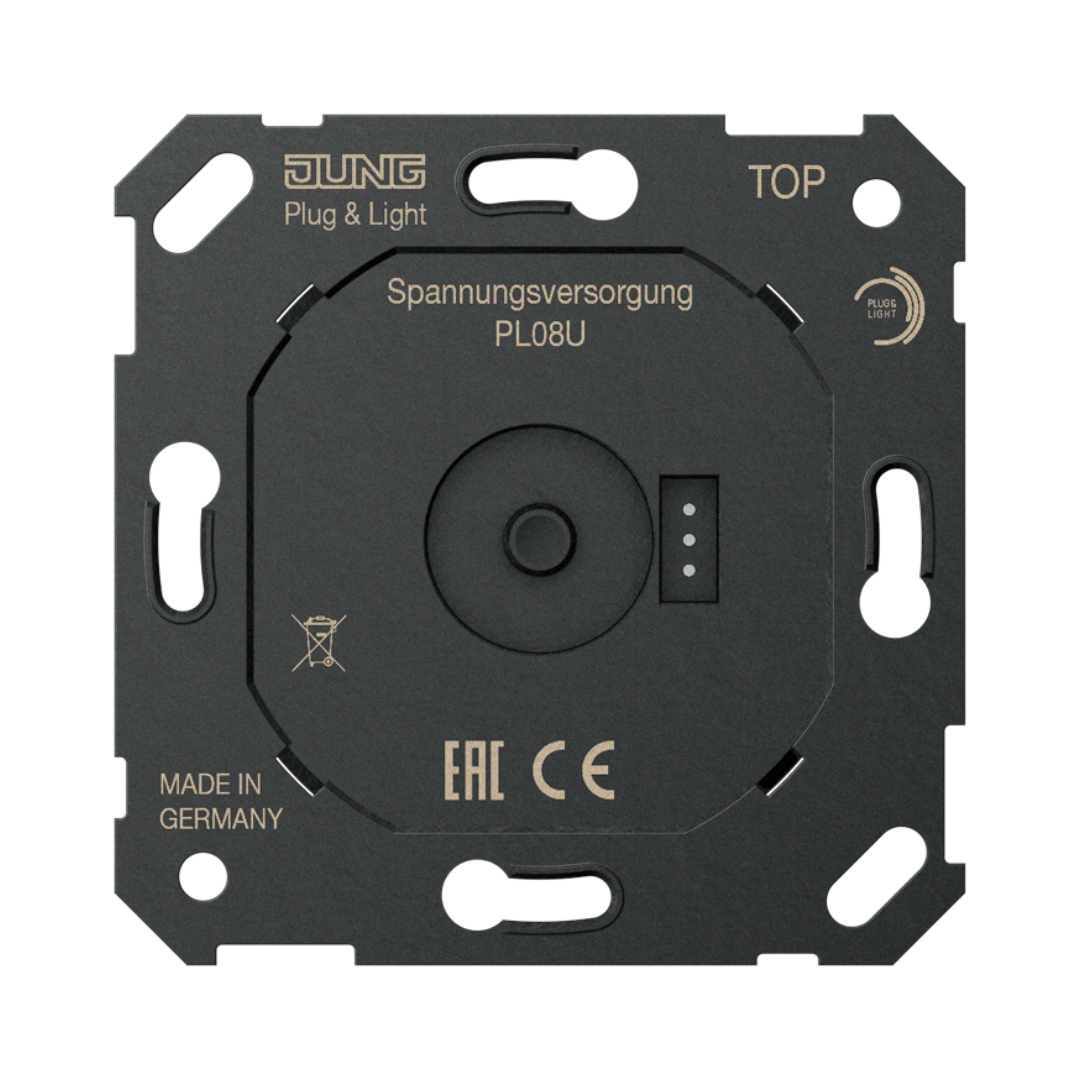 Barošanas bloks gaismeklim Plug & Light, mehānisms z/a, PL08U