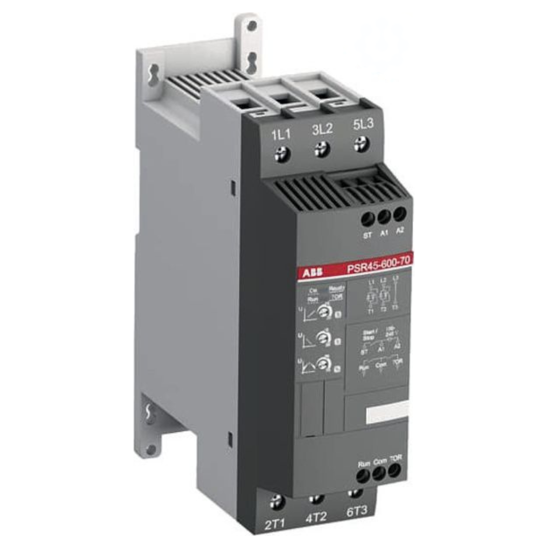 Softstarteris 3F 22kW, 400V, PSR45-600-70, ABB