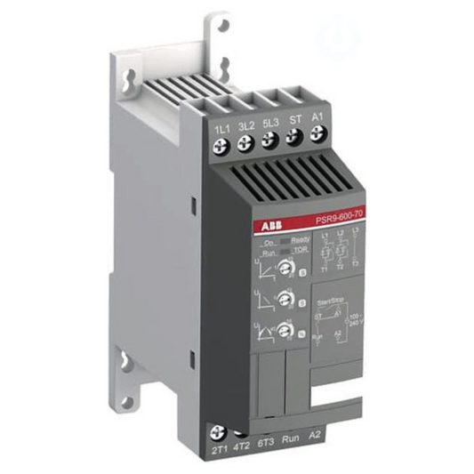Softstarteris 3F 4kW, 400V / 100-240V AC, PSR9-600-70, ABB