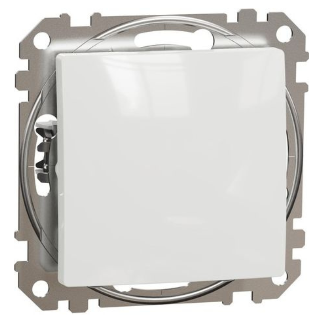 Slēdzis IP44 10AX, balts, Sedna Design