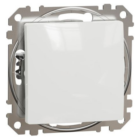Slēdzis IP44 10AX, balts, Sedna Design