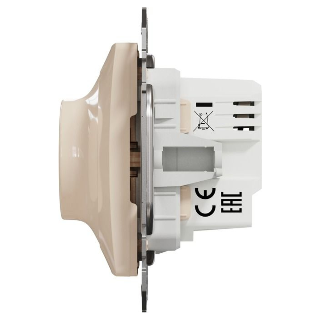 Universāls LED dimmeris RC/RL 5-200W, bēšs, Sedna Design
