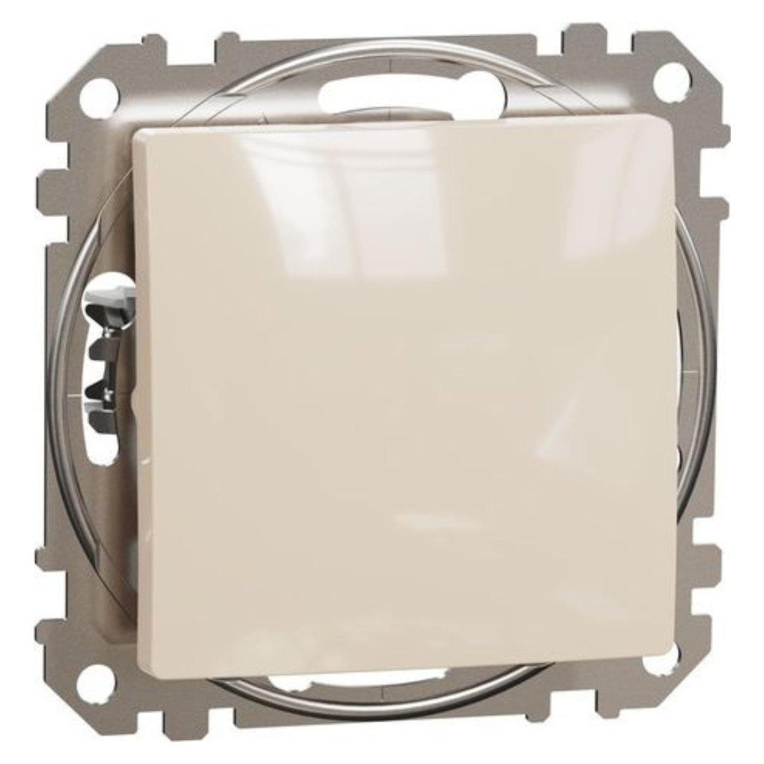 Slēdzis 10AX, bēšs, Sedna Design