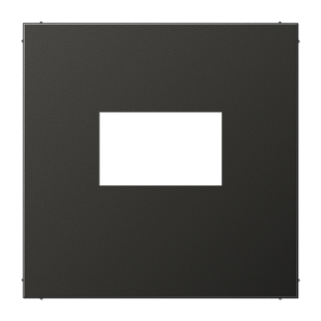 Metāliskā nosegplāksne USB ladētājam, antracīts, LS990