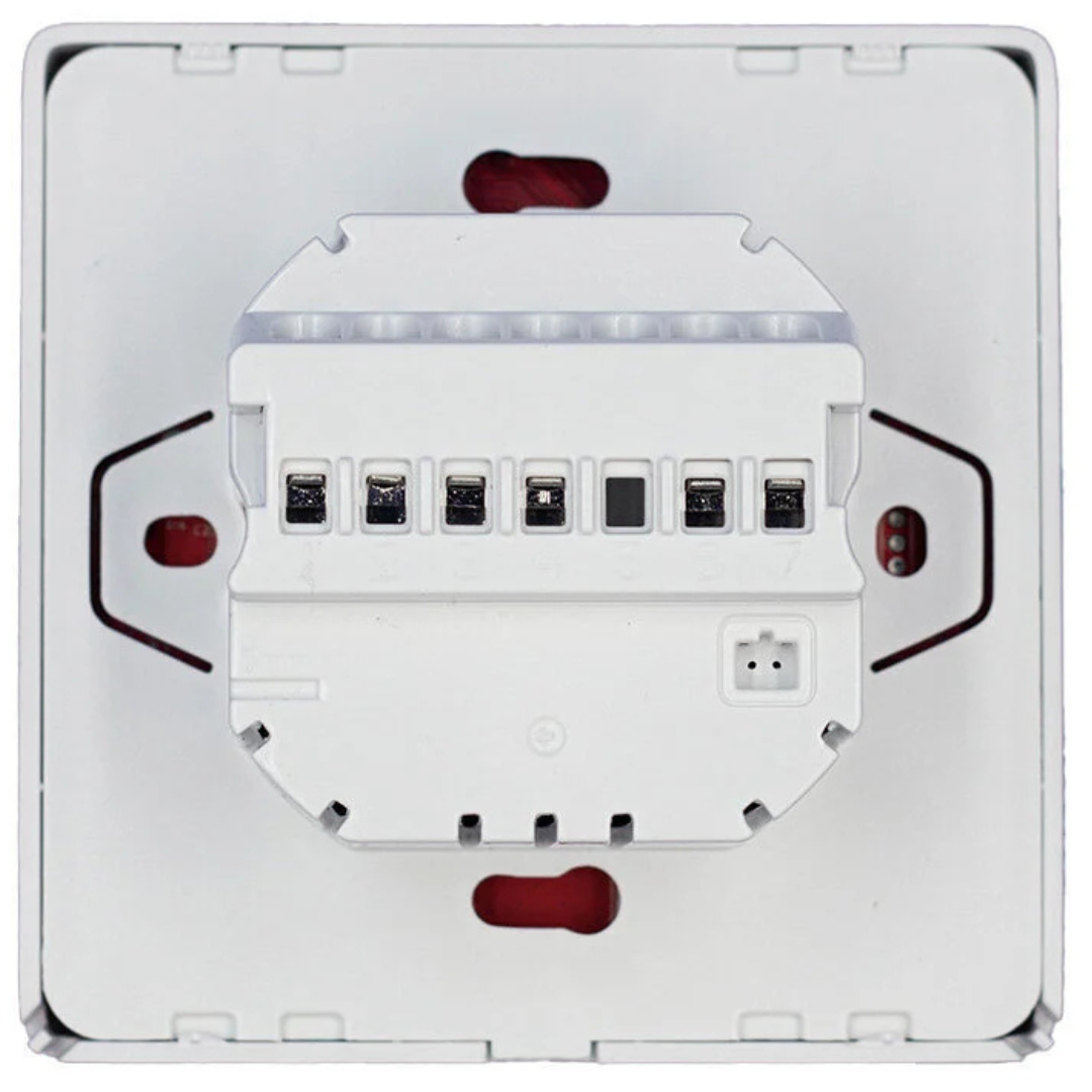 Termoregulators ar grīdas/telpas sensoru, WiFi, 5-60gr.C, 16A, 230V, balts, W350, Grand Meyer
