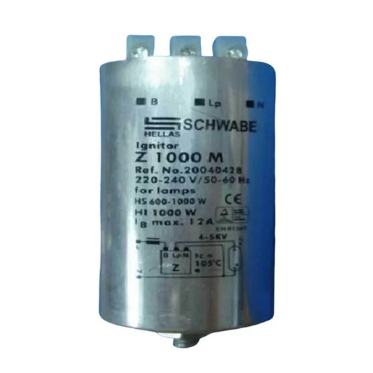 Elektroniskais aizdedzinātājs / palaidējs izlādes lampām, 600–1000W