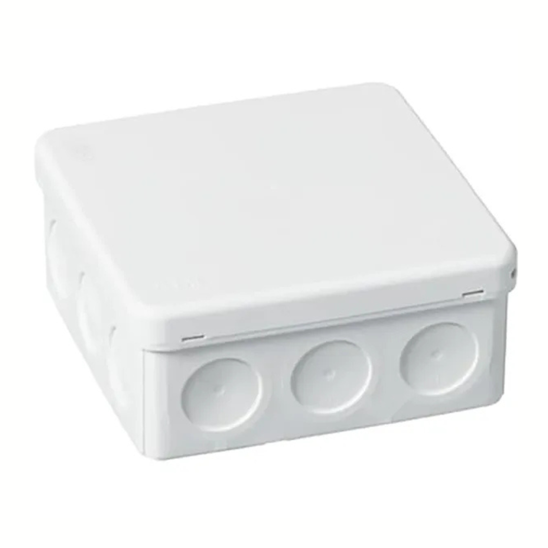 Savienojuma kārba, balta, AP10, 100x100x46.5 mm, IP65, ABB