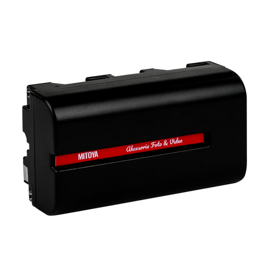 Akumulators LONG LIFE NPF, NP-F550, NPF550, 2600mAh, MITOYA