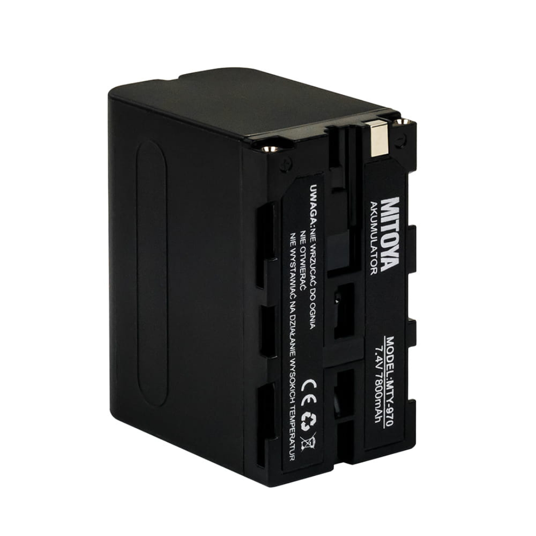 Akumulators LONG LIFE NPF, NP-F970, NPF970, 7800mAh, MITOYA