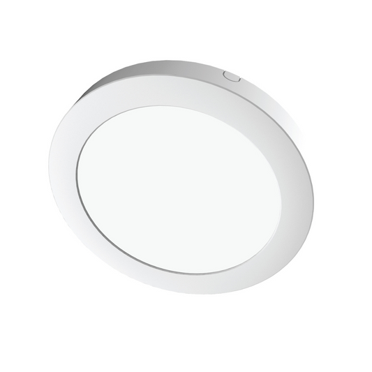 LED gaismeklis apaļš virsapmetuma, 24W, 4000K, 2500Lm, 225*30mm, balts