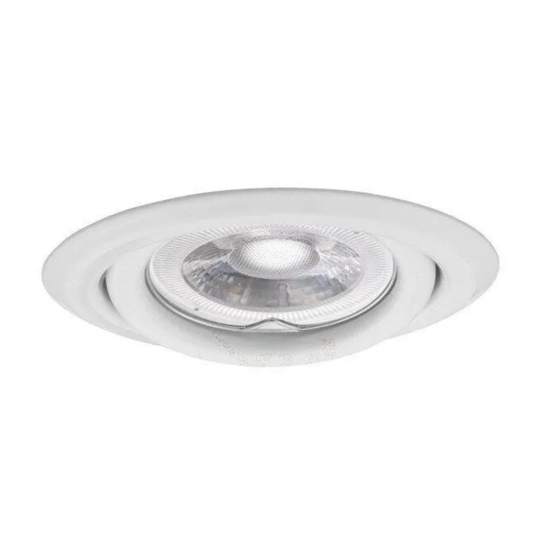 Gaismeklis iebūvējams grozams ARGUS, balts, 12V/220V, G5.3, (BEZ SPULDZES), CT-2115-W, KANLUX
