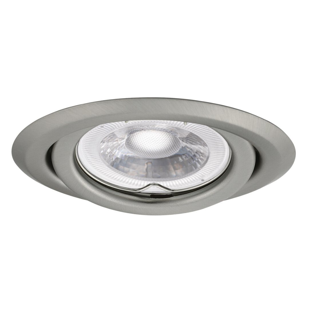 Gaismeklis iebūvējams grozams ARGUS, matēts hroms, 12V/220V, G5.3, (BEZ SPULDZES), CT-2115-C/M, KANLUX
