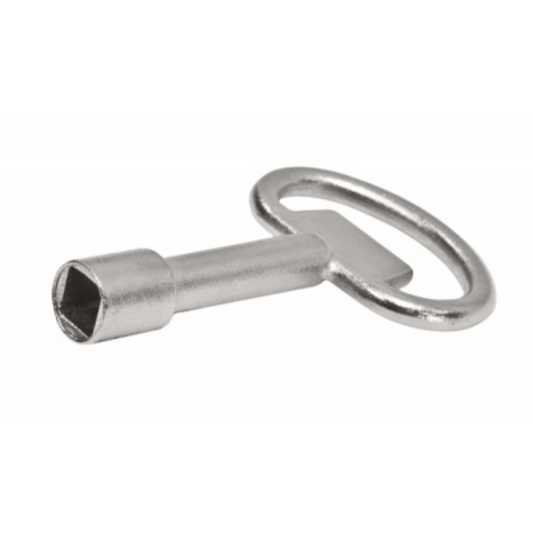 Atslēga sadales skapjiem, kvadrāts, metāla, 8mm, KEY-KW8-M