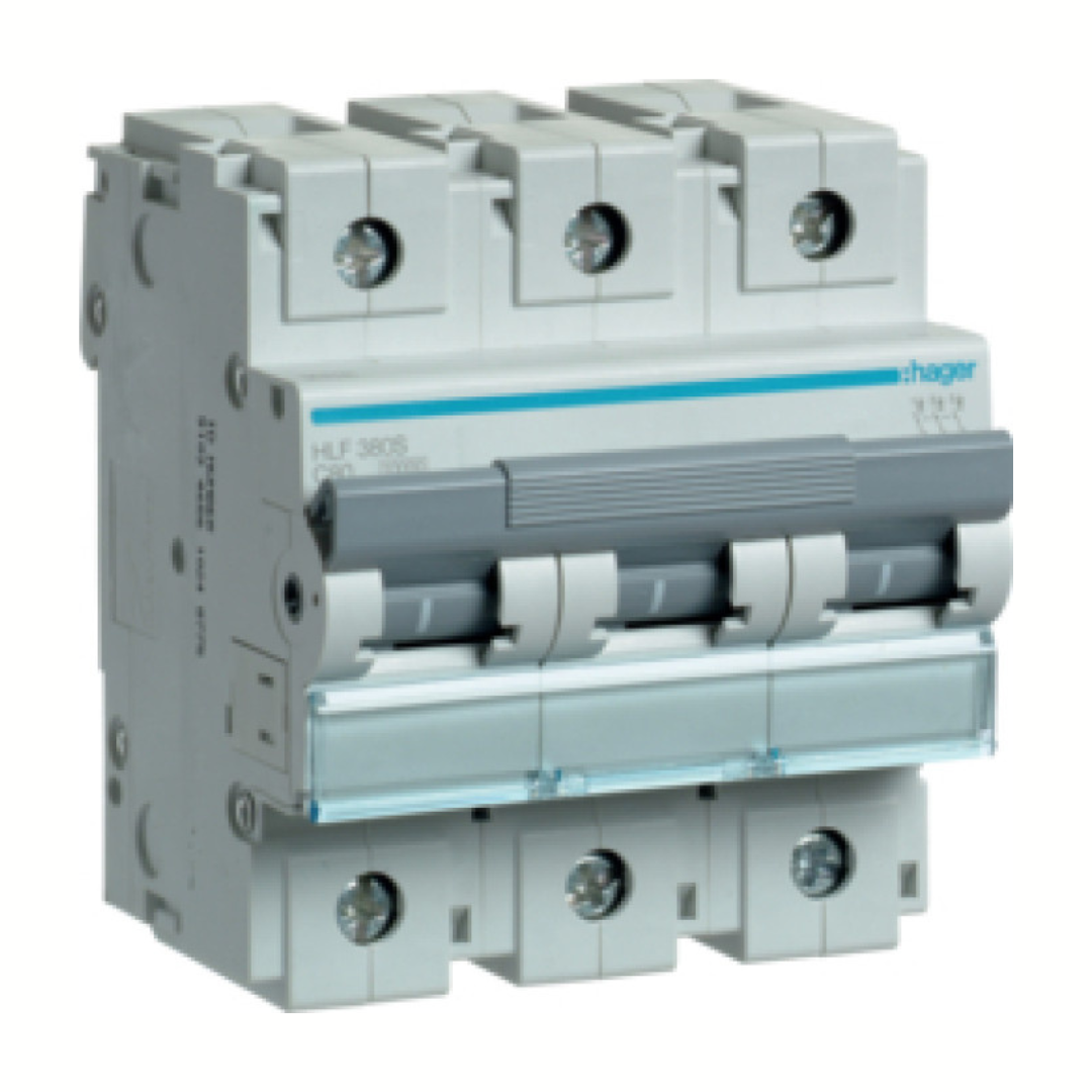 Automātslēdzis HLF 3P 80A C, 10kA, HAGER