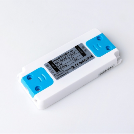 Barošanas bloks mēbeļu, 12W, 12V, IP44, EC20081, ECOLIGHT