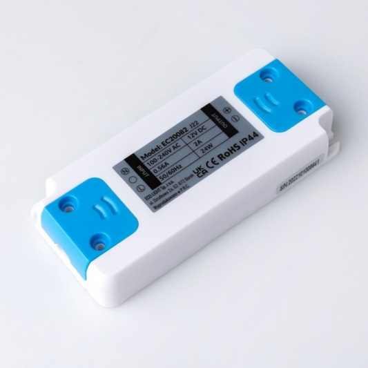 Barošanas bloks mēbeļu, 24W, 12V, IP44, EC20082, ECOLIGHT