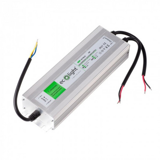 Barošanas bloks, 250W, 20.83A, IP67, 12V DC, EC79612, ECOLIGHT
