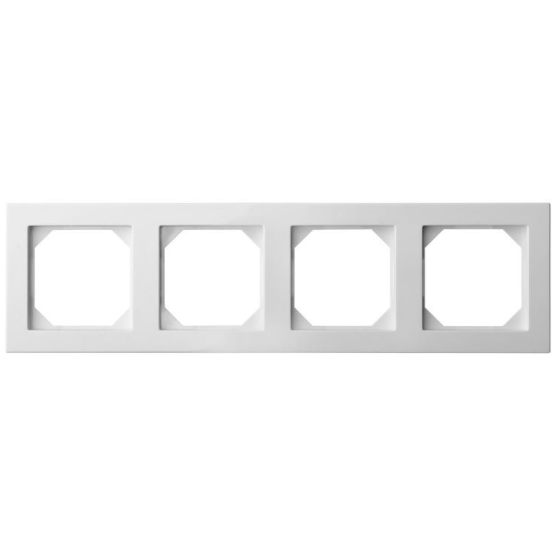 Rāmis 4-vietīgs (ar atstarpi no sienas), balts, Liregus EPSILON