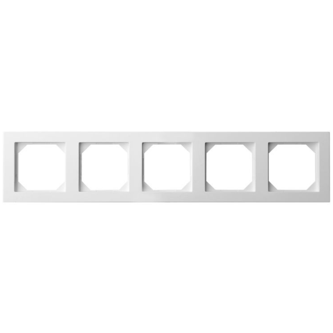 Rāmis 5-vietīgs (bez atstarpes no sienas), balts, Liregus EPSILON