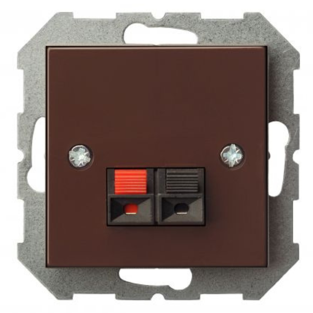 Audio ligzda 1-vietīga, brūns, Liregus EPSILON