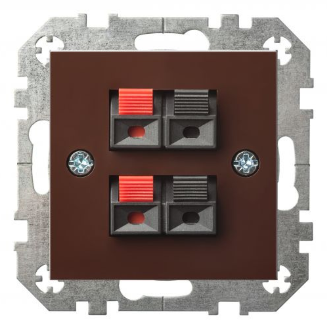 Audio ligzda 2-vietīga, brūns, Liregus EPSILON