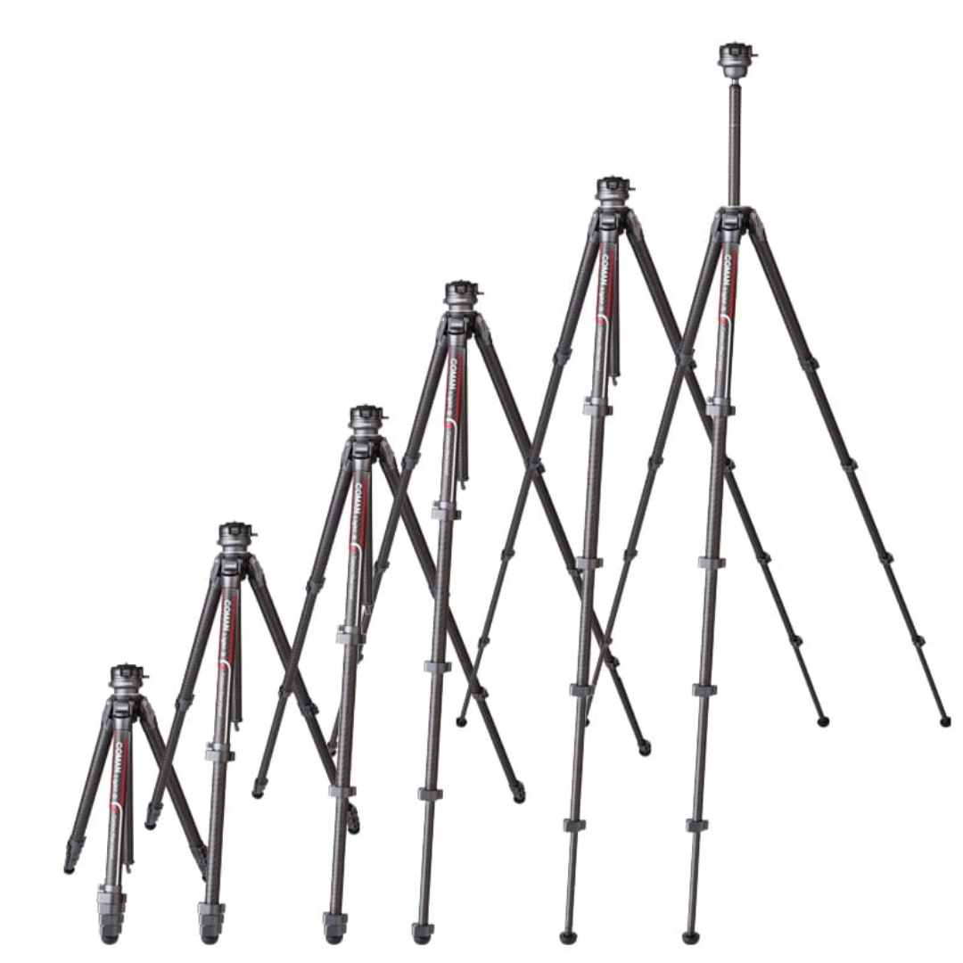 Karbona / oglekļa foto statīvs 158 cm, Light-W, Coman