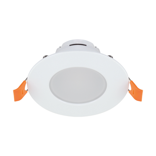 LED gaismeklis iebūvējams, balts, 5W, 590lm, ar maināmu spektru CCT, IP54, IDEUS