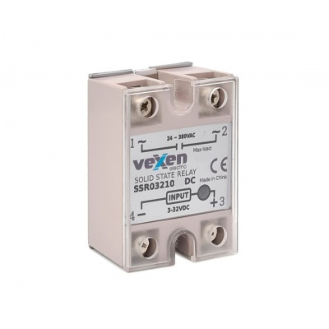 Cietvielu relejs 1NO, 15A, 3-32VDC, Vexen