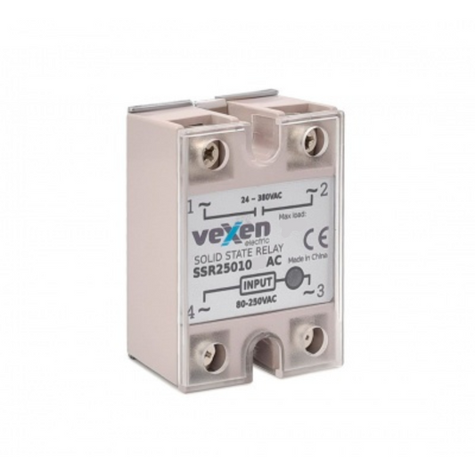 Cietvielu relejs 1NO, 90A, 80-250VDC, Vexen