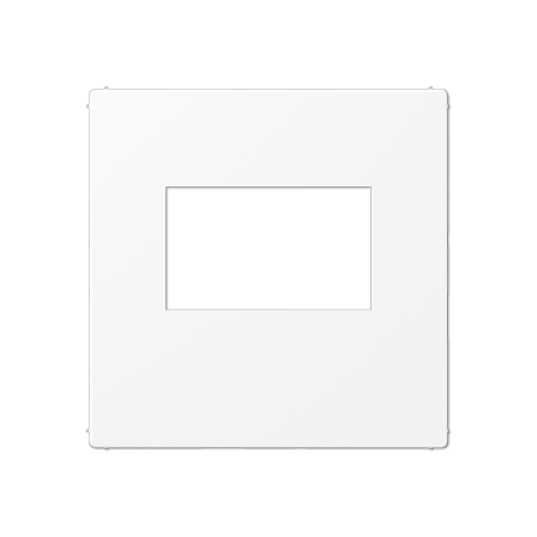 Centrālā plate USB lādētājam, matēta sniegbalta, A500