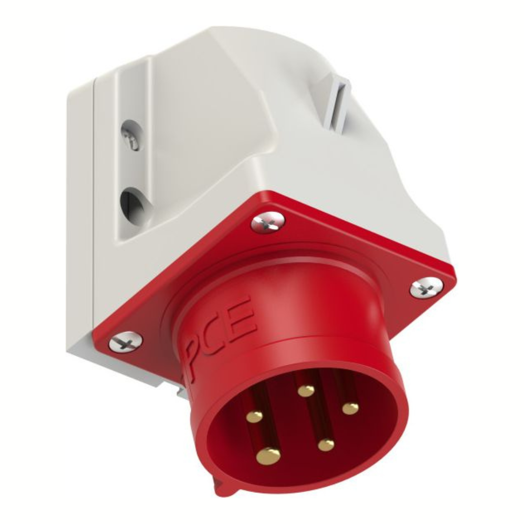 Spraudnis virsapmetuma 5x16A (3P+N+PE) 6h IP44 sarkans, PCE