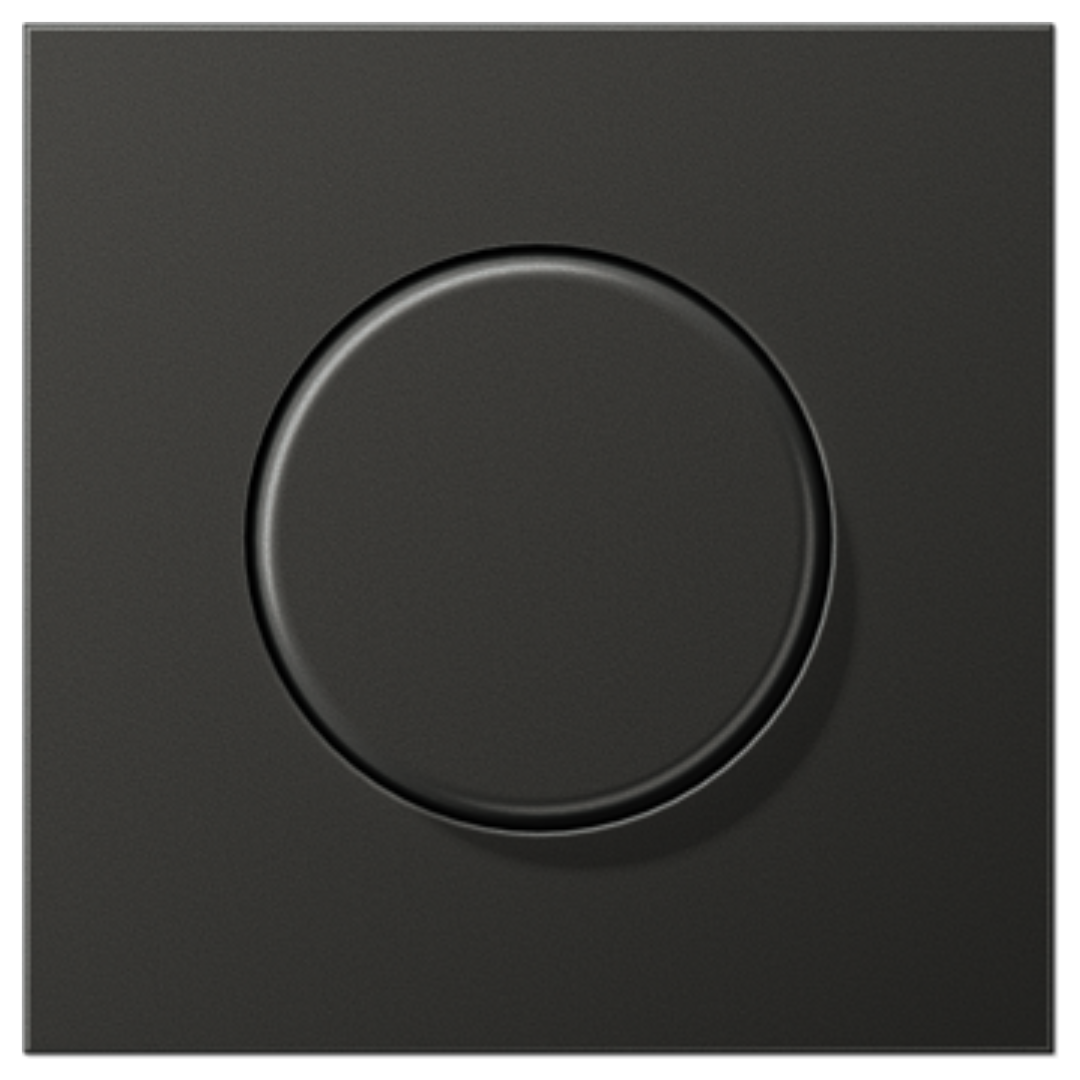 Metāliskā virsma gaismas regulātoram, antracīts, LS990