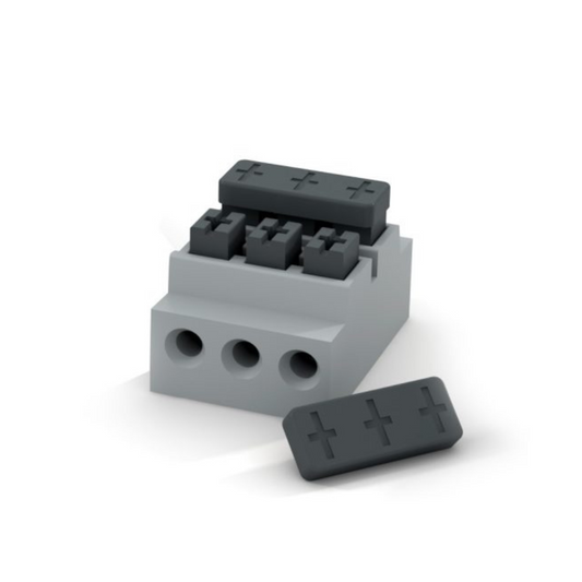 Taisna savienojuma uzmava ar gēlu IP68, ar trīs polu spaiļu bloku 1.5-2.5mm2, 0.6/1kV kabeļiem ar diametru 10-13mm, EVO, Etelec