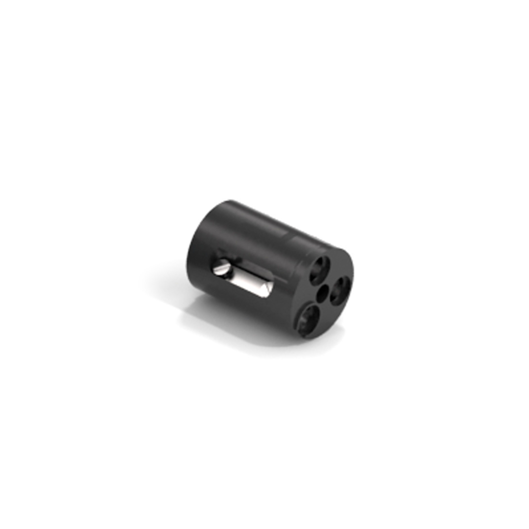 Taisna savienojuma uzmava ar gēlu IP68, ar trīs polu spaiļu bloku 0.75-2.5mm2, 300/500V kabeļiem ar diametru 6-8mm, EVO, Etelec