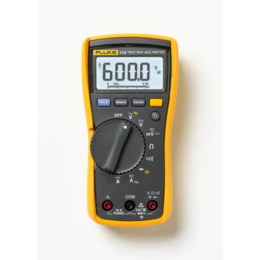 Multimetrs FLUKE-115 EUR, True, RMS, AC/DC, 1V-600V, FLUKE