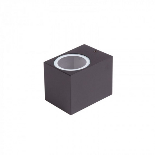 Fasādes gaismeklis OE-6, 1xGU10, IP44, melns, EC79084, ECOLIGHT