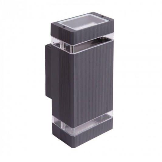 Fasādes gaismeklis OE-3S, 2xGU10, IP54, antracīts, EC79035, ECOLIGHT